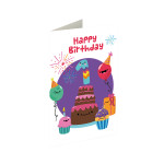 SB Greeting card 3D ''Happy Birthday 17'' 