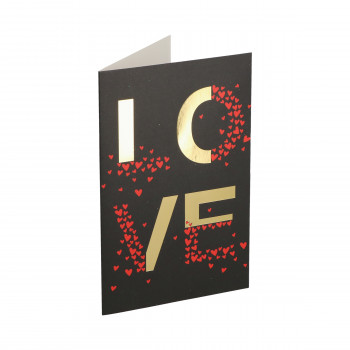 Greeting card 3D ''Love 04
