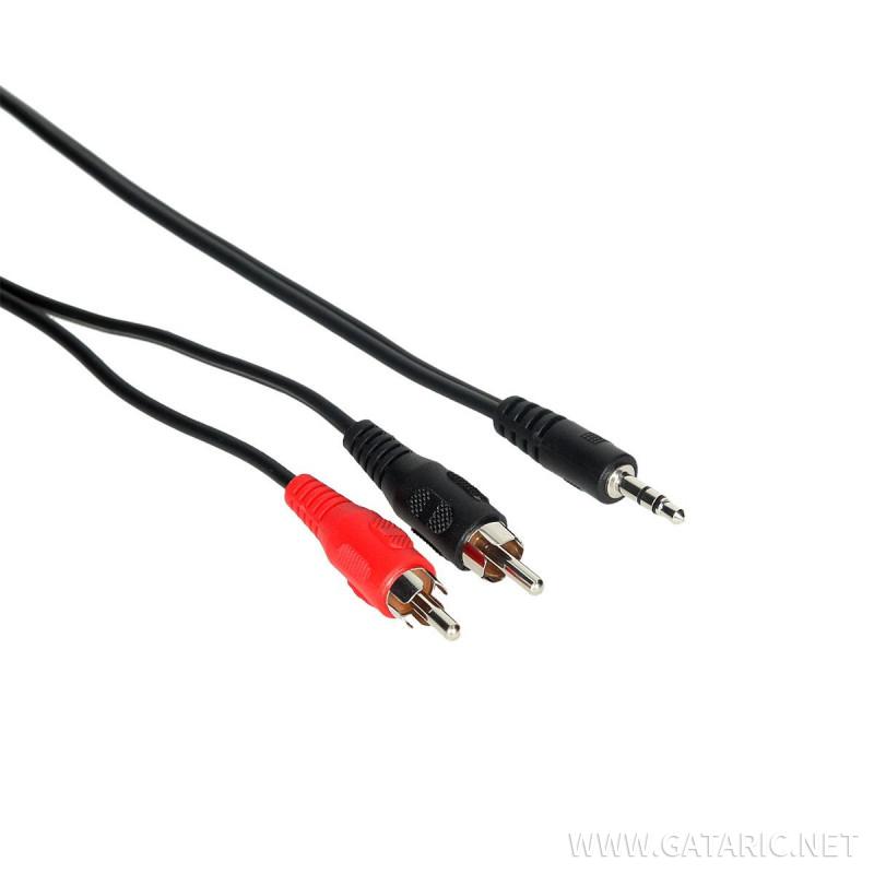 Audio cable ''VGA'', 1.8m, 3.5/3.5mm 
