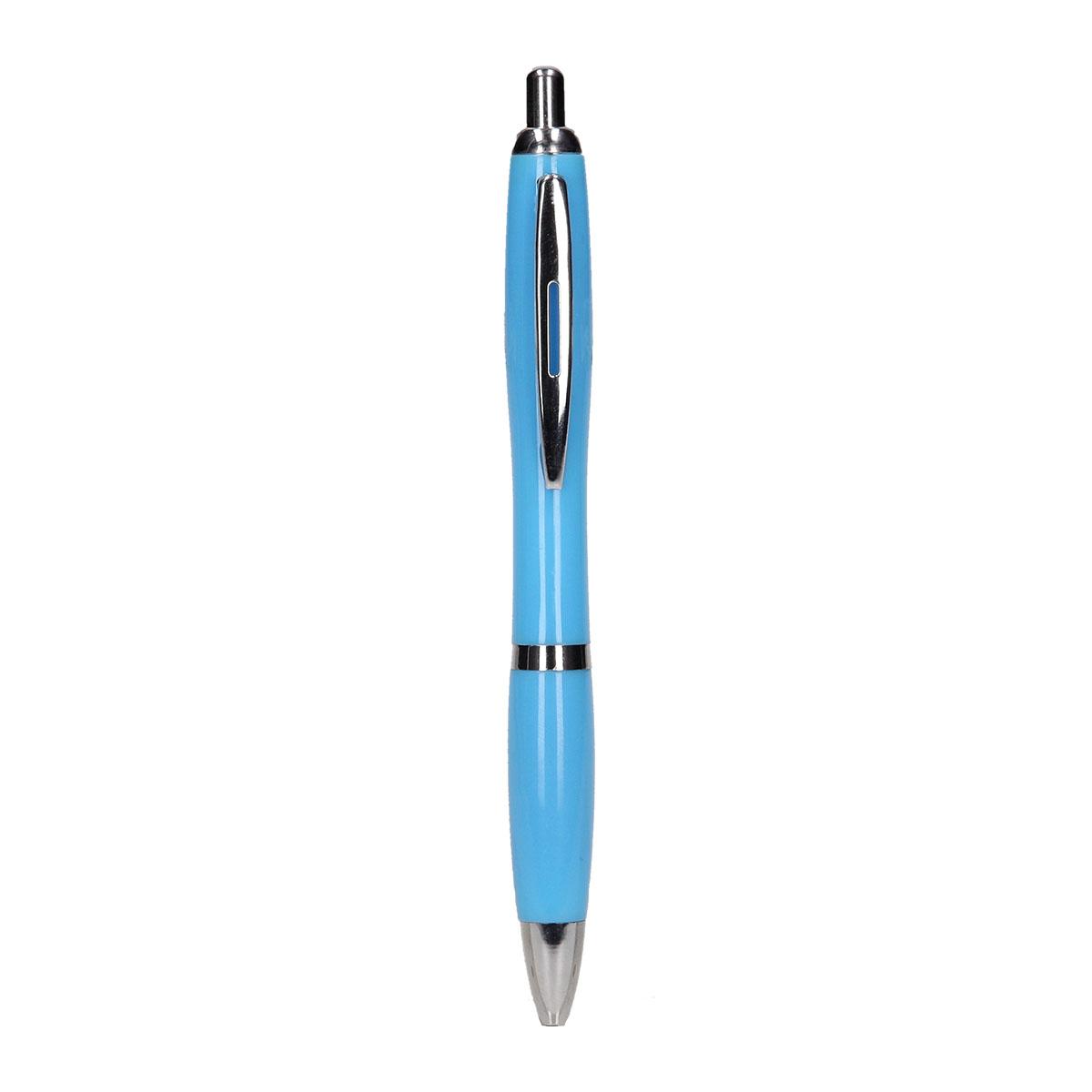 Writon Druckkugelschreiber 0,7 Mm – Violett, 24 Stück, Mit Comfort-Griff, Perfekt Für Büro, Schule & Uni