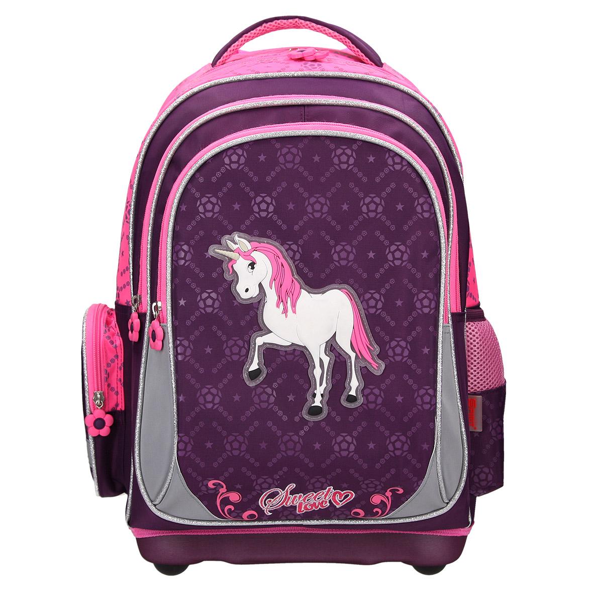 School bag ''Unicorn'', 3-zip, Eva 3871284052439 | Gataric Group