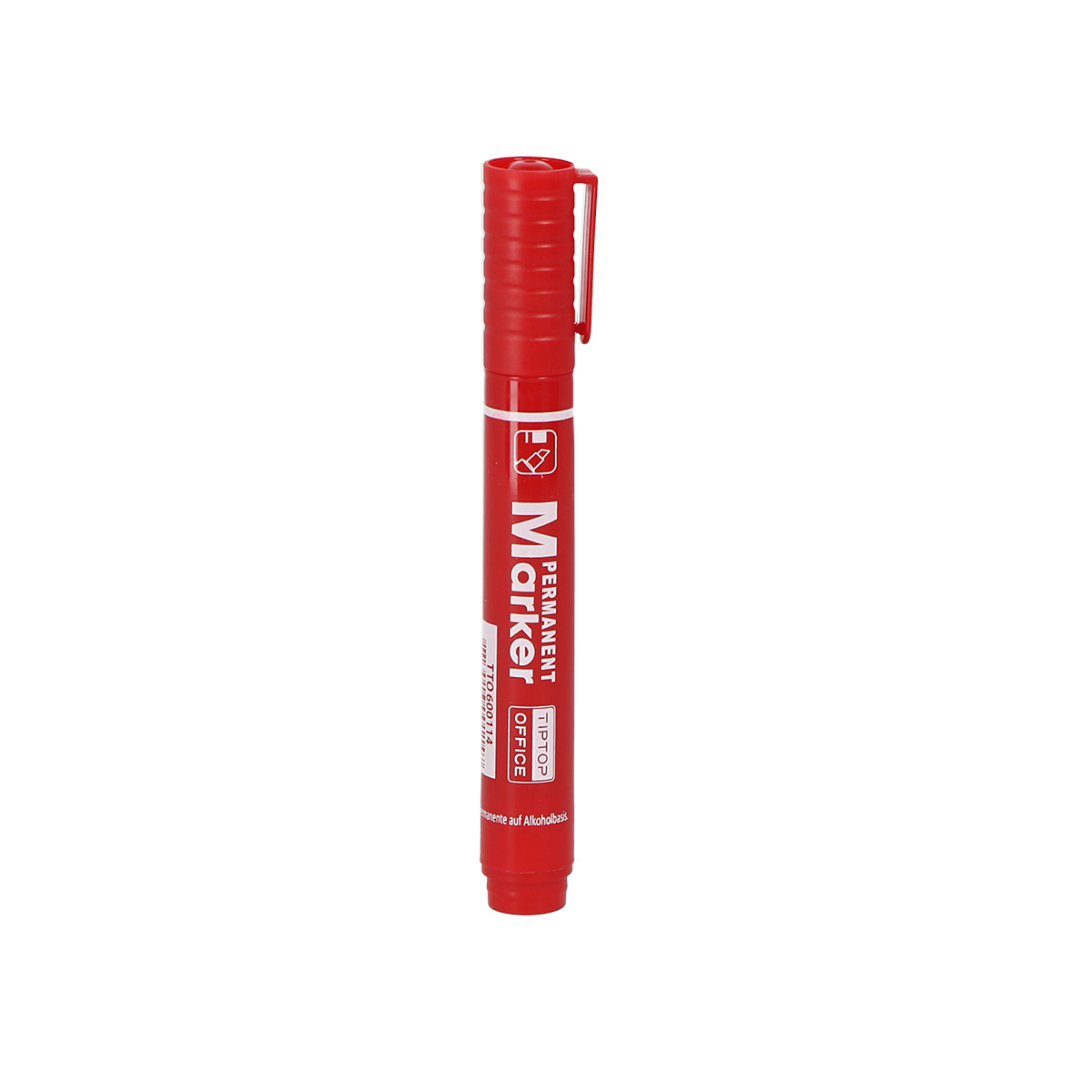 Tip Red Color Permanent Marker