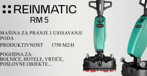 REINMATIC - Mašina za pranje i usisavanje podova