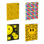 Sveska Premium A5 ''Smiley'' meki povez, Karo, 52 lista 