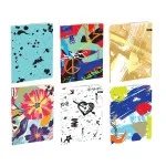 School Notebook A4 “Abstract” Soft cover, Squared, 52 Sheets 