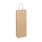 Craft paper bag ''Natron'', for bottle 