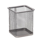 Pen Cup Cube Metal, 80x80x100mm 