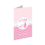 Greeting card 3D ''Baby girl 01'' 