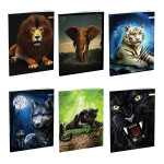 Sveska Premium A4 ''Wild Animals '', meki povez, 52 lista, latajn 