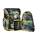 School bag set ''RACER'' COOL 4-Pcs (Metal buckle) 