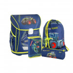 School bag set ''TRACTOR'' COOL 4-Pcs (Metal buckle) 