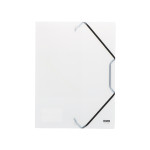 Fascikla 3KL & Gumom A4 PP, Transparent 