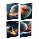 Sveska Premium A5 meki povez karo Planets 52 lista 