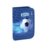 Pencil case ''Football Champion'', 1-Zipper, 22-pcs