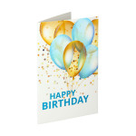 Greeting card 3D ''Happy Birthday 10'' 