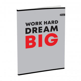 School Notebook A5 “Inspiration” Soft cover, Squared, 52 Sheets