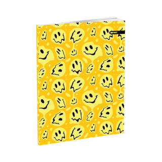 School Notebook A5 “Smiley” Soft cover, Lines, 52 Sheets 