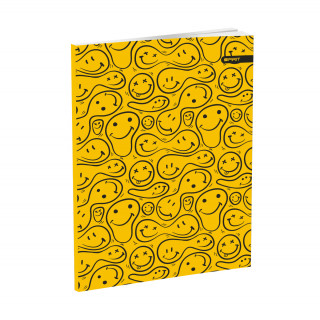 School Notebook A5 “Smiley” Soft cover, Latain, 52 Sheets 