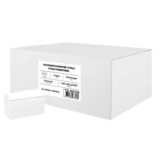 Towel paper V-fold 2-Layer