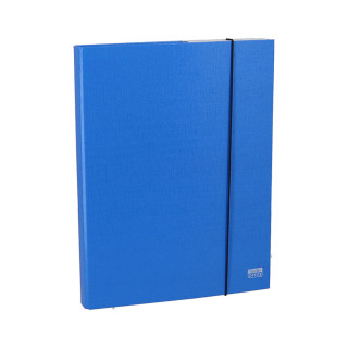 Mapa Box sa Gumom A4 30mm, Plava 
