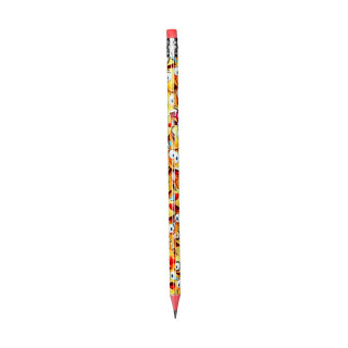 Bleistifte Rund mit Radiergummi  Happy 144 Stk 