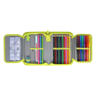 Pencil case ''SQUARES'', 1-Zipper