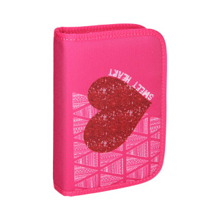School bag set ''RED HEART'' Prolight 5-Pcs (LED buckle)