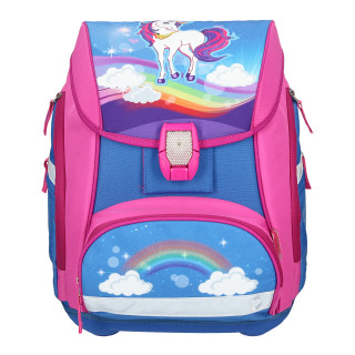 School bag set ''UNICORN'' Prolight 5-Pcs (LED buckle)