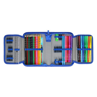 Pencil case 3D ''FOOTBALL'' 1-Zipper, 50-pcs 