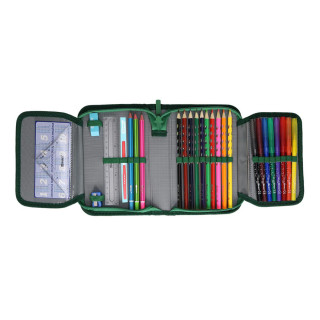 Pencil case 3D ''T-Rex'', 1-Zipper, 28-pcs
