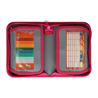 Pencil case 3D ''RED HEART'' 1-Zipper, 50-pcs