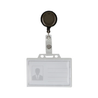 ID Card Holder with ''YoYo'' Chain, 90x60mm 