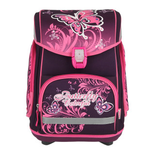 School bag set ''BUTTERFLY'' MAXX 5-pcs (LED buckle) 