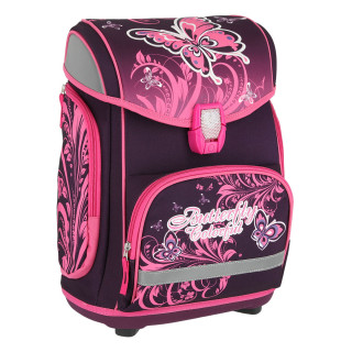 School bag set ''BUTTERFLY'' MAXX 5-pcs (LED buckle) 