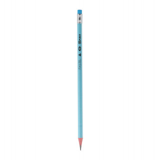 Wooden Pencils with Eraser ''Pastel'', 72/1 