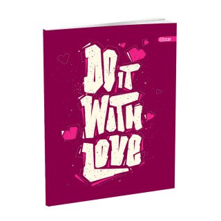 School Notebook A4, Soft cover, Lines, Quotes II, 52 Sheets