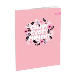 School Notebook A5, Soft cover, Lines, Quotes II, 52 Sheets