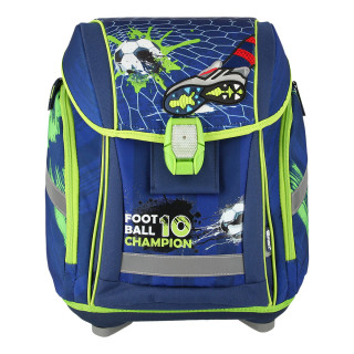 School bag set ''FOOTBALL GOAL'' 3D NEW START 5-Pcs (LED buckle) 
