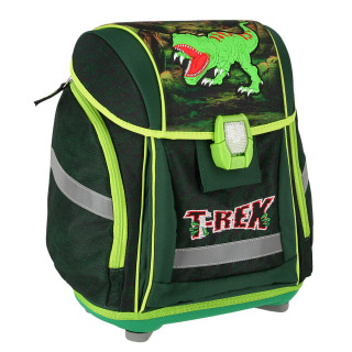 School bag set ''T-REX'' NEW START 3D 5-Pcs (LED buckle) 