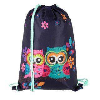 School bag set ''OWLS'' NEW START 5-Pcs (LED buckle) 