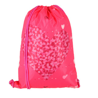 School bag set ''RED HEART'' NEW START 5-Pcs (LED buckle)