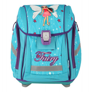 School bag set ''FAIRY'' NEW START 3D 5-Pcs (LED buckle) 