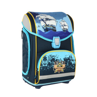 School bag set ''PIRATES'' MAXX 5-Pcs (LED buckle) 