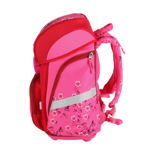 School bag set ''FLOWERS'' 3D SMART 5-Pcs (LED buckle) 