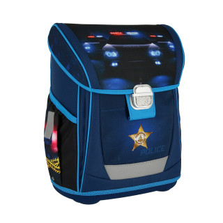 School bag set ''POLICE'' COOL 4-Pcs (Metal buckle) 