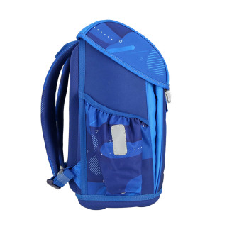 School bag set ''BLUE CLOUD'' COOL 4-Pcs (Metal buckle) 