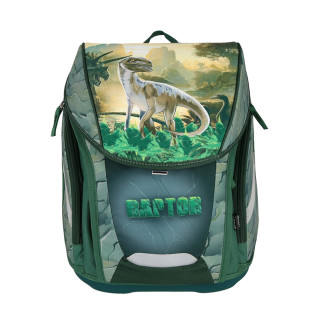 Schulranzen-Set ''RAPTOR'' 3D COMO 5-tlg. (Magnetschloss) 