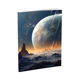Sveska Premium A5 meki povez karo Planets 52 lista 