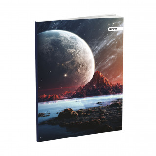 Sveska Premium A4 meki povez čista Planets 52 lista 