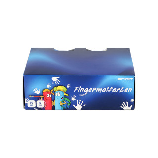 Boja za oslikavanje prstima 6 Boja, 50ml 